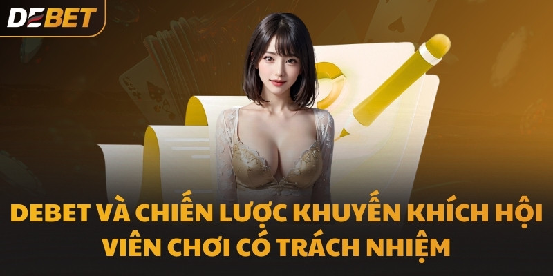 DEBET và chiến lược khuyến khích hội viên chơi có trách nhiệm
