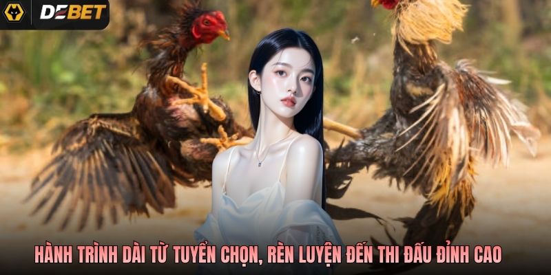 Hành trình dài từ tuyển chọn, rèn luyện đến thi đấu đỉnh cao